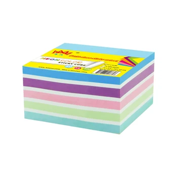 

4A Sticky Notes Cube In Ultra Colors 3 x 3 Inches Neon Assorted Memo Pad Planner Sticker Kawaii Notebook Self-Stick Note 4A 3037