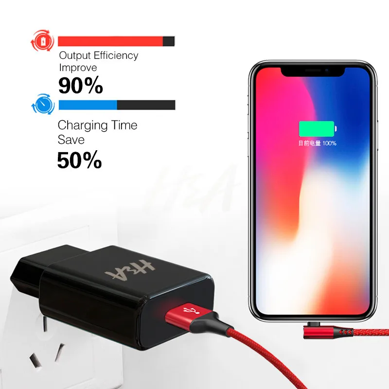  H & A Quick Charge 30 18W QC 30 USB Ladegerät Adapter EU Reise Wand Handy Ladegerät für iPhone Sams
