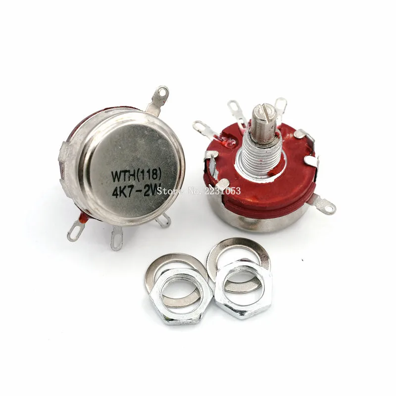 WTH118 2W 1A Potentiometer 4K7 4.7K ohm Single coil carbon film