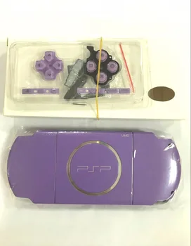 

Purple Color Full Housing Shell Faceplate Case Repair Replacement for Sony PSP 3000 Console Shell with Buttons