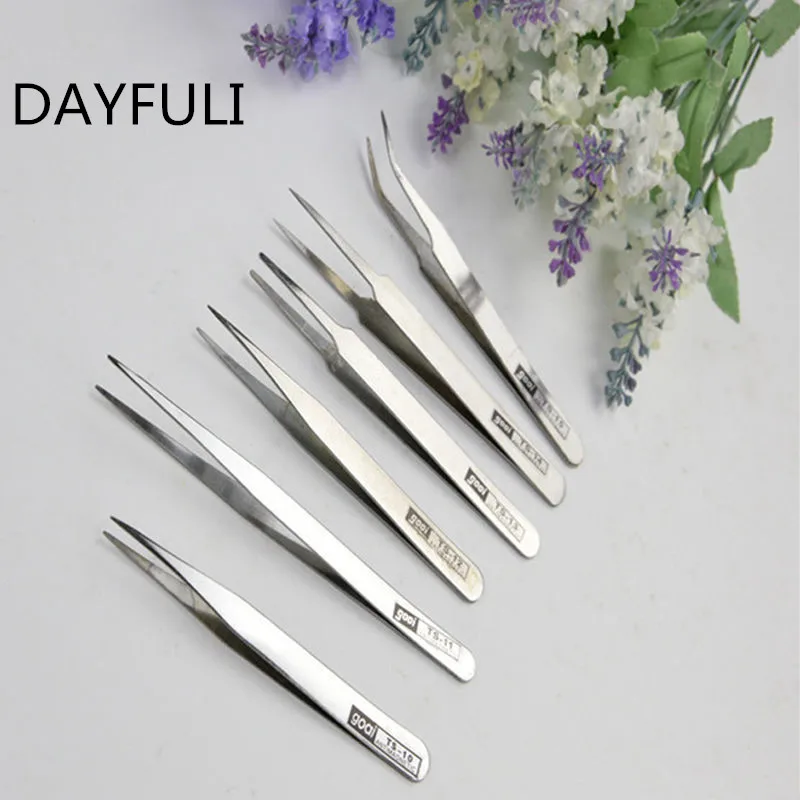

2017 Hot All Purpose Precision Tweezer Set Stainless Steel Anti Static Tool Kit