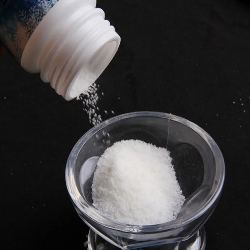 Frozen Party Snow Flake Absorbant Fake Magic Instant Snow Fluffy Winter Christmas Wedding White Snowflake Navidad Decoration