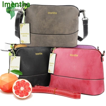

Factory sale Women's Handbag Vintage shoulder bag female Shell Nubuck Leather Small Crossbody Bags for Women Messenger Handbags