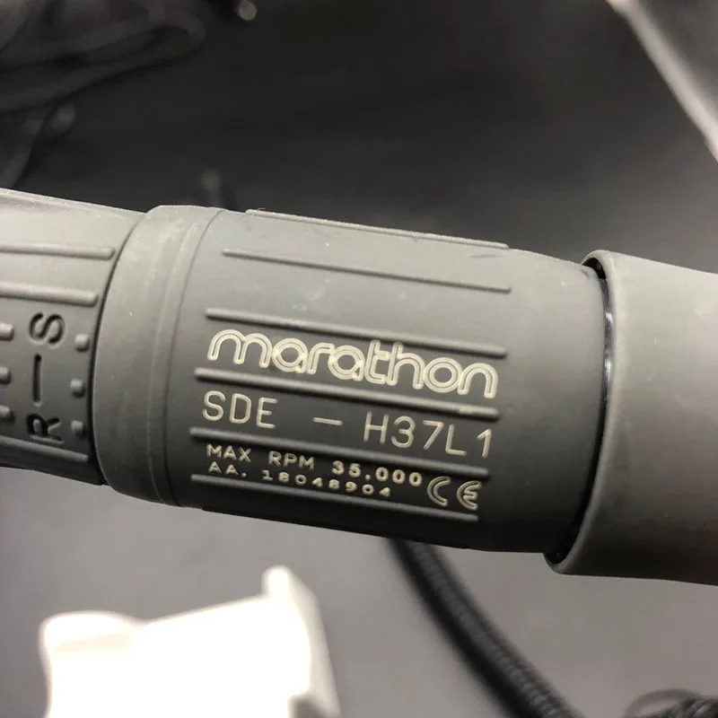 Электрическая дрель для ногтей STRONG 210 champion 3 H37L1 ручка 35000 об/мин микро мотор