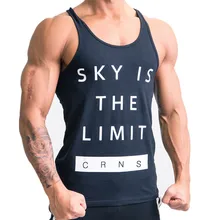 Мужские майки с буквенным принтом, рубашки без рукавов, хлопковая летняя одежда, бодибилдинг, майка, повседневные футболки для фитнеса