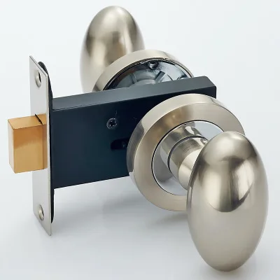 

Double side Sliding Door Lock Interior Bathroom and Lavatory Lock Hook Invisible Move Door Lockset