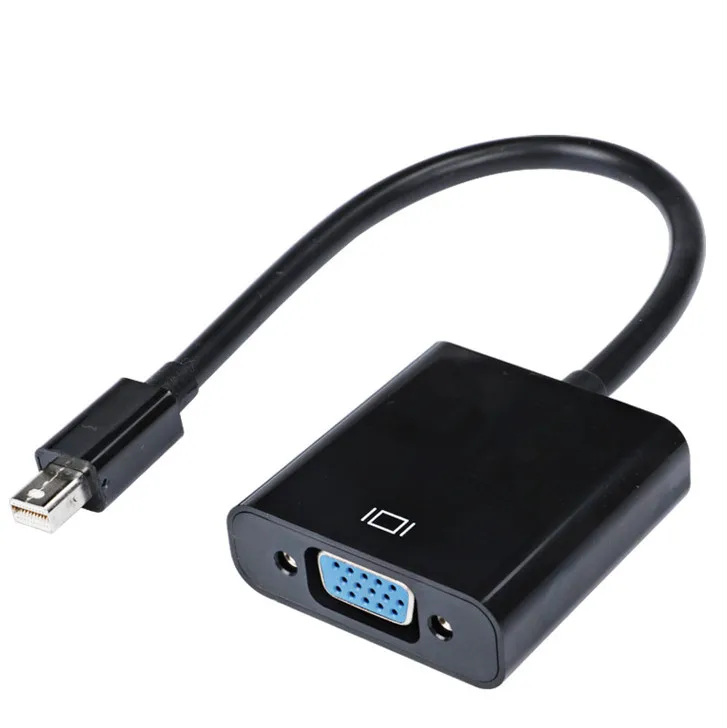 DZLST Mini DP к HDMI DVI VGA адаптер 3 в 1 концентратор Mini DisplayPort 1080P видео адаптер конвертер для iMac Apple MacBook Pro Air - Цвет: MINI DP to VGA