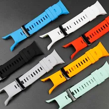 Аксессуары для часов Suunto Spartan, спортивный водонепроницаемый силиконовый ремешок для мужчин и женщин