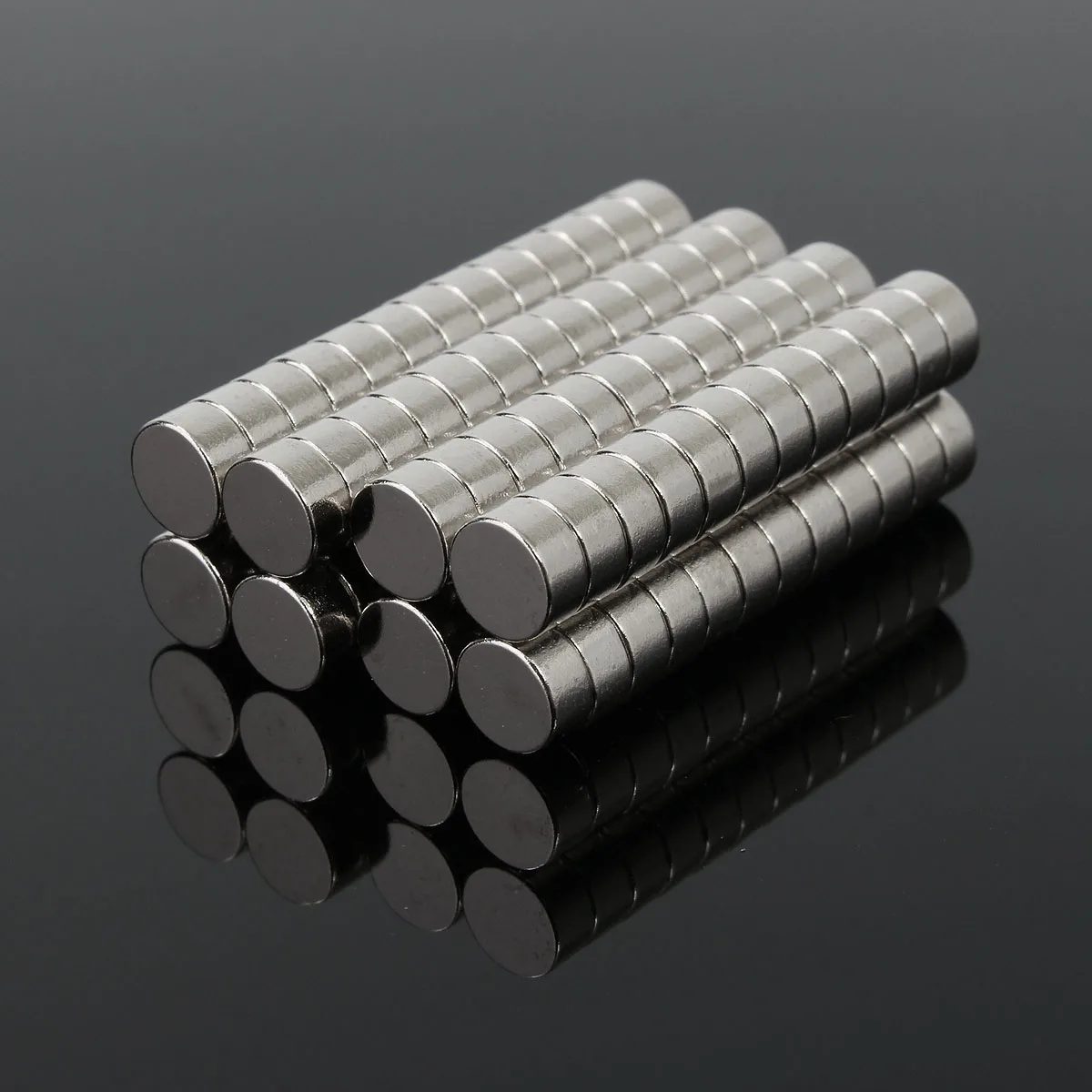 

100pcs 6 x 3mm N50 Super Strong Disc Cylinder Rare Earth Neodymium Magnets Neodymium Magnet Powerful Hard to apart away