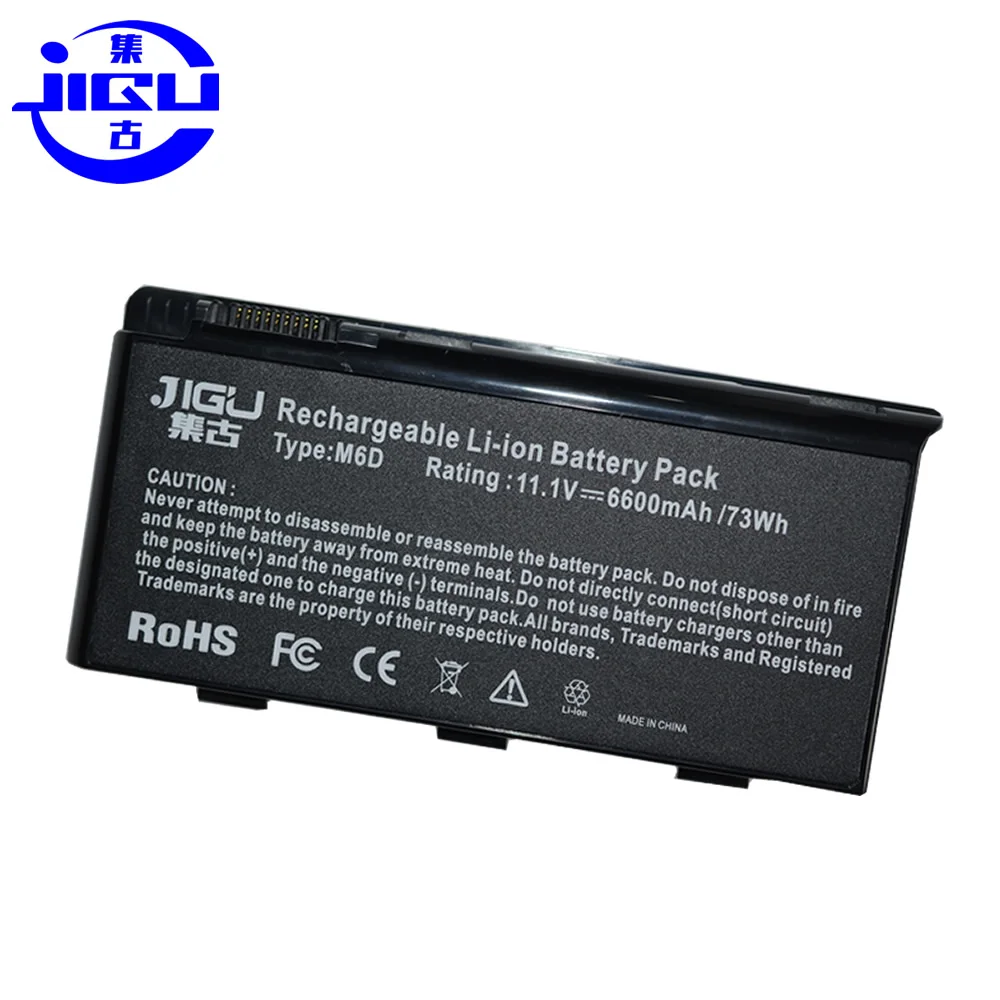 JIGU ноутбука Батарея для MSI BTY M6D GT680DXR GT680R E6603 GT60 GT660 GT660R GT663 GT663R GT670 GT680 GT680DX|battery for