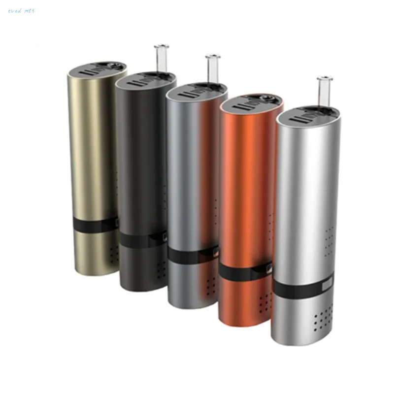 Hecig VS7 Dry Herb Vaporizer kit Glass Tube Mouth herbal