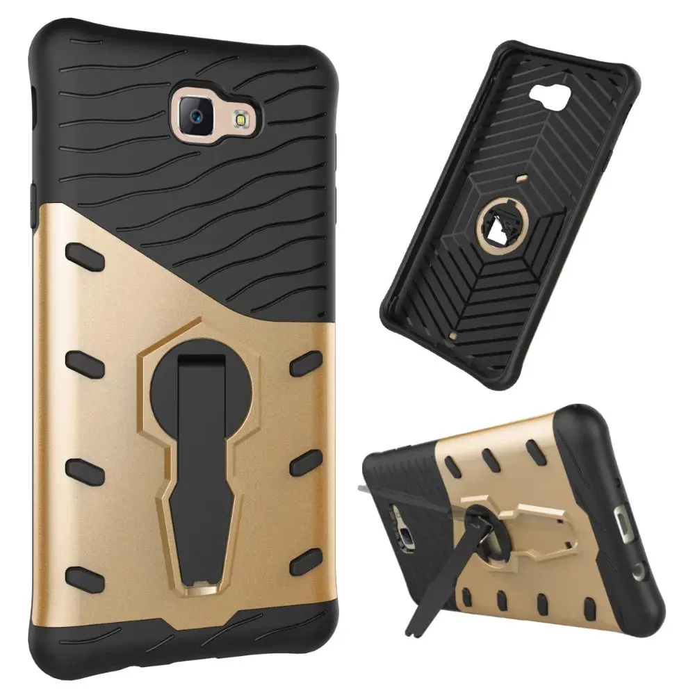 

For Samsung Galaxy J7 Prime Case Anti Knock 5.5 Inch Hybrid Plastic Back Armor Cover Phone Cases for Samsung on 7 Bags Shell
