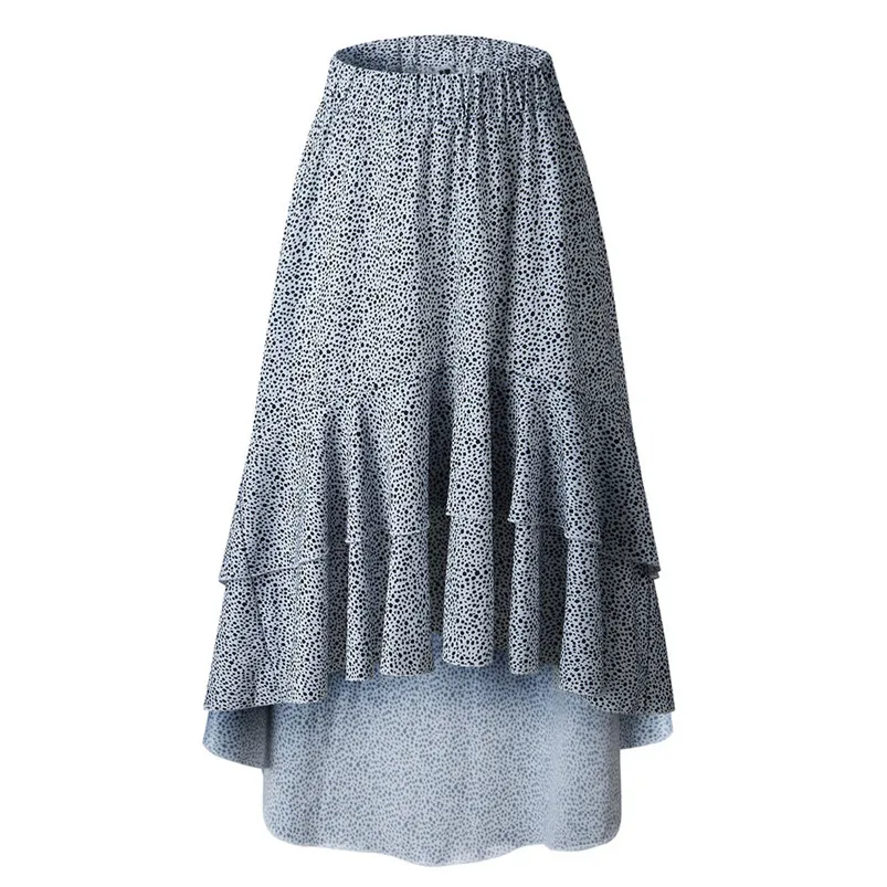 Spring Summer Autumn Hot Selling New Style Women's Sexy Casual Party Printing High Waist Hip Long Ankle length Skirt R11 (2)