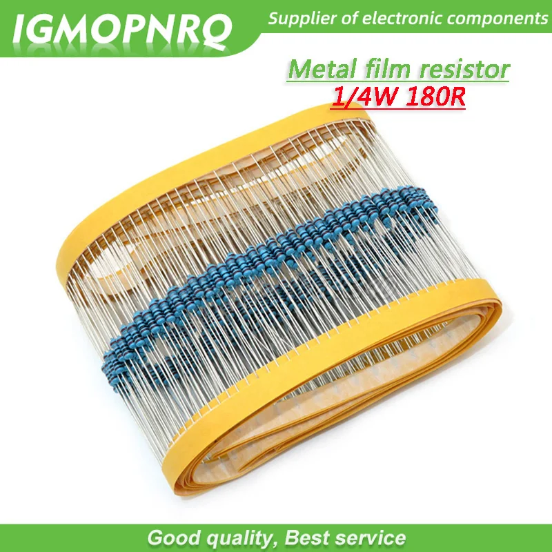 160 ohm 3W metal film résistance 1/% lot de 10