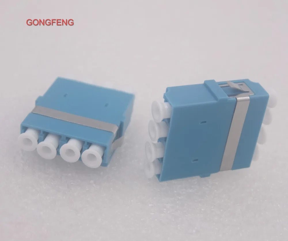 GONGFENG 100 шт. Новый Лидер продаж Telecom LC/UPC оптоволоконный коннектор четырёхфланцевый