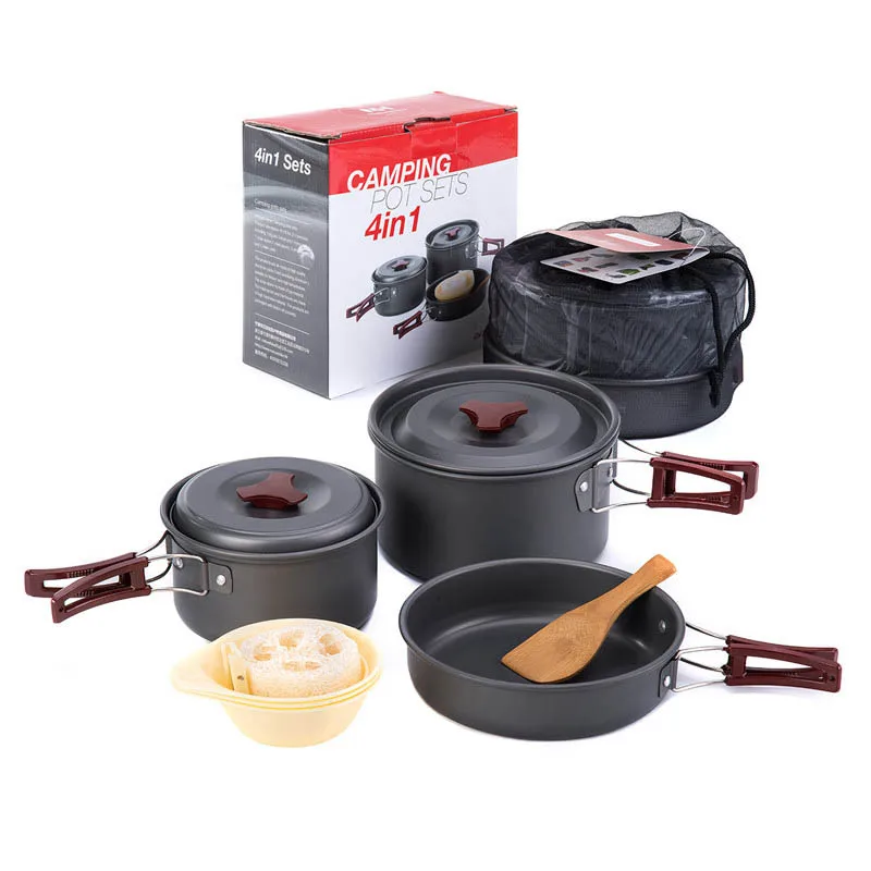 

Outdoor Camping Cookware Set Camping Utensils Set Tableware Set Travel Travel Utensils Hiking Picnic Set