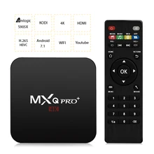 Mxqpro 2 ГБ Оперативная память 16 ГБ Amlogic S905X 2 ГБ Оперативная память 16 ГБ Android Умные телевизоры Box HDMI H.265 4 К WI-FI bluetooth media player