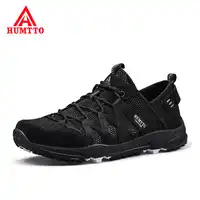 Summer Breathable Mesh Man Casual Shoes Outdoor Cushioning Wear Resistant Designer Sneakers Soft Non-slip Lace-up Men Shoes
