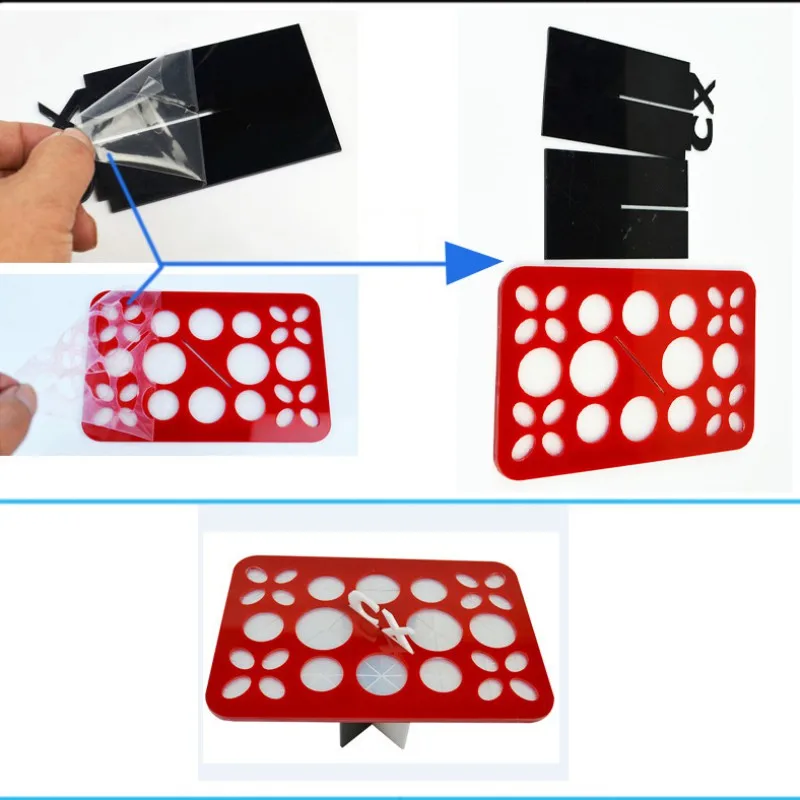 1PC Acrylic Makeup Foundation Cosmetic Tree Dry Brushes Hole Makeup Brushes Drying Holder Stand Hang Tools 1PC Acrylic Makeup Foundation Cosmetic Tree Dry Brushes Hole Makeup Brushes Drying Holder Stand Hang Tools