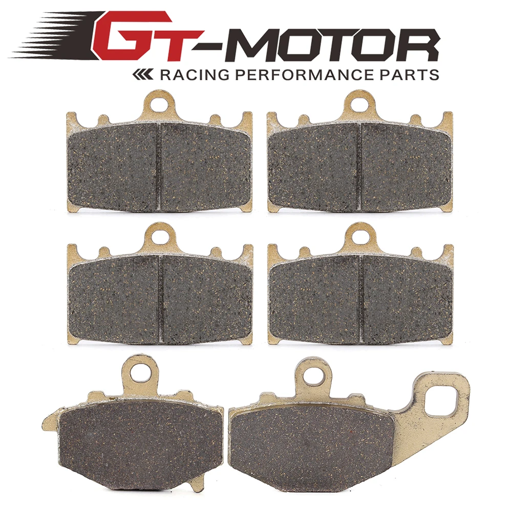 Motorcycle Front and Rear Brake Pads For KAWASAKI ZZR400 1993 1999rear