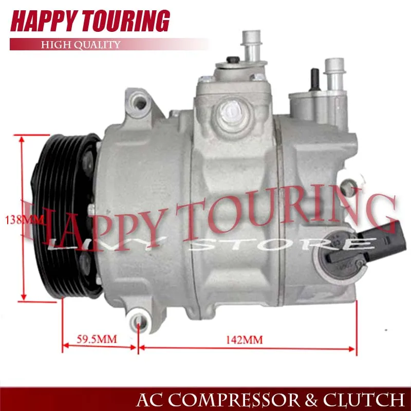 7SEU16C AC Compressor For AUDI A3 For VW GOLF V 5 For SKODA Octavia