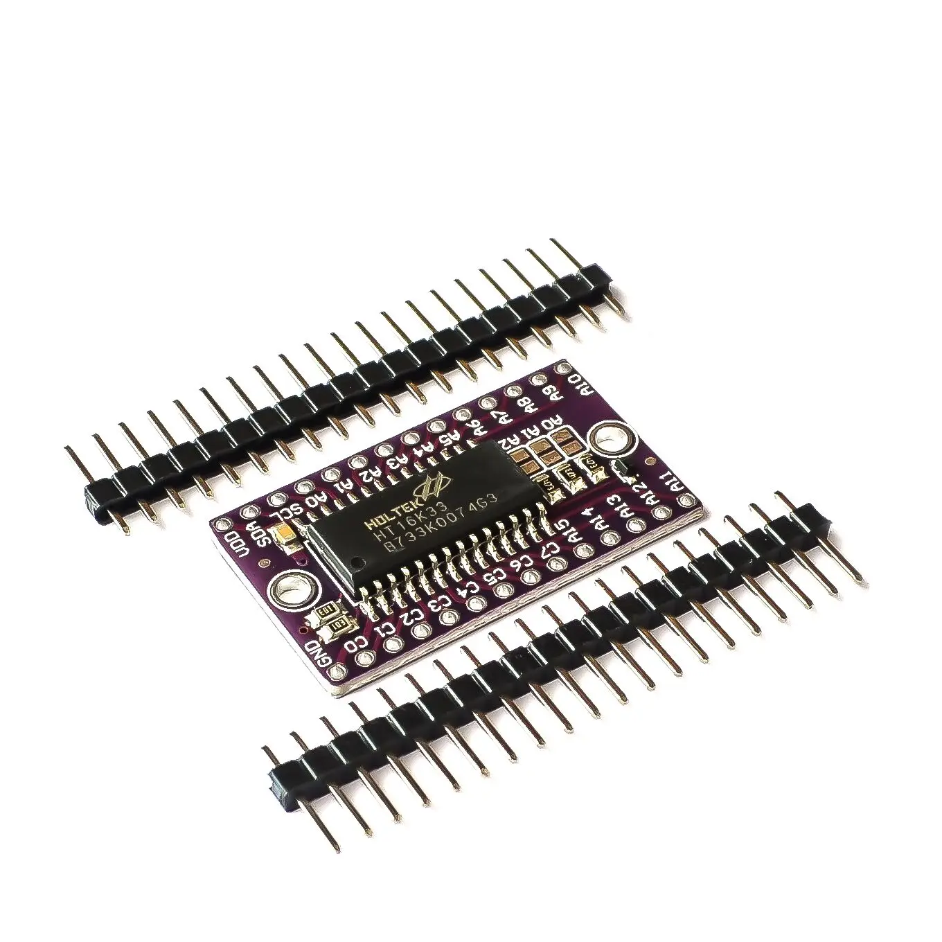

HT16K33 LED Dot Matrix Drive Control Module Digital Tube Driver
