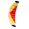 New High Quality 2m Nylon Dual Line Parafoil Kite With Handle And Line Power Braid Sailing Kitesurf Rainbow Sports Beach 3