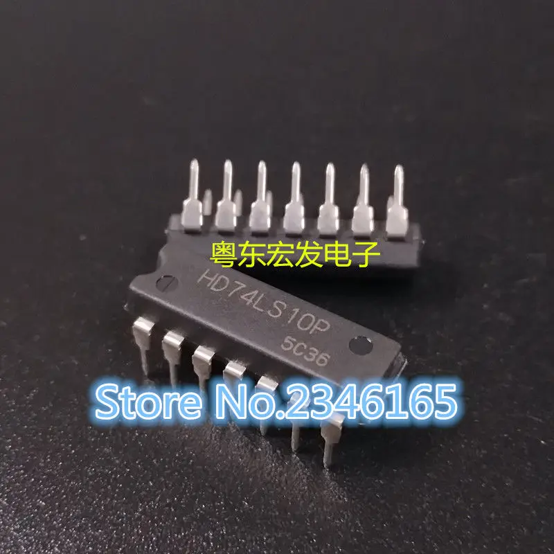 10 шт. HD74LS10P DIP14 HD74LS10 DIP SN74LS10N 74LS10 новая и оригинальная интегральная схема |