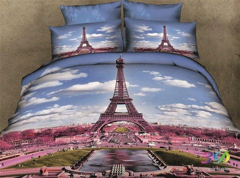 Eiffel Tower Duvet Cover South Africa 4 Pcs Newest Design World