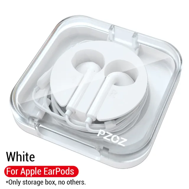 PZOZ Earphone Cases For Apple EarPods wired Earphone Headphone Headset