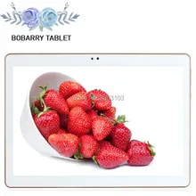 10.1 inch 3G 4G Lte The Tablet PC Octa Core 4G RAM 64GB ROM Dual SIM Card Android 5.1 Tab GPS bluetooth tablets +leather case