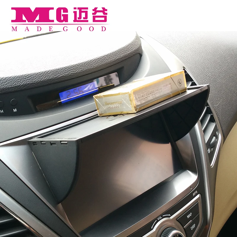 Günstige 6 10 zoll Auto GPS Navigation Licht Abdeckung Barriere GPS Navigator Sonnenblende Sonnenschirm für HYUNDAI Elantra