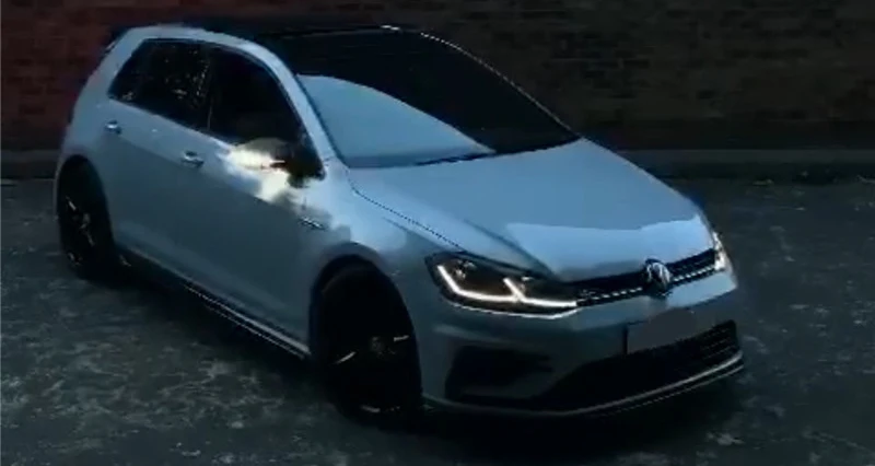 Автомобильные аксессуары для VW Golf 7 MK7 GTI R GTD динамический мигалка светодиодный сигнал поворота кристалл для Lamando TouranL боковое зеркало сигнальная лампа