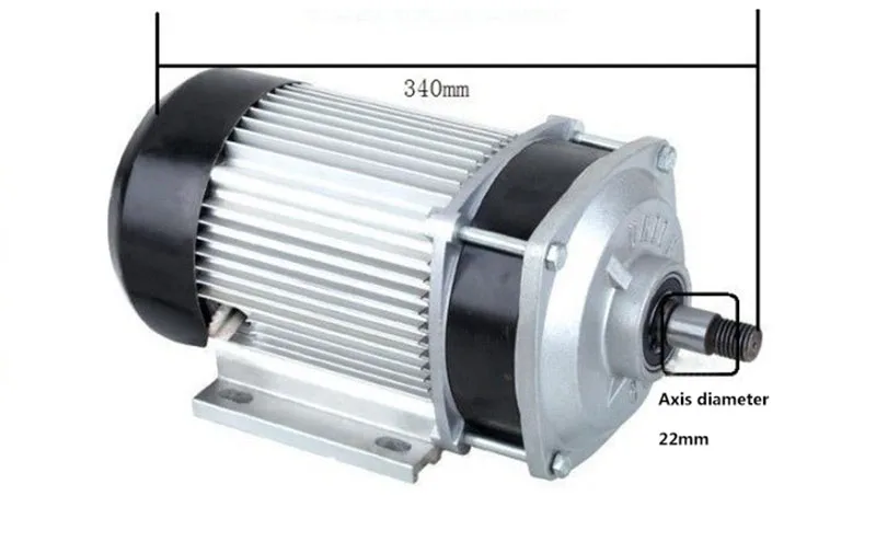 Top BM1424ZXF 1200W 48V 60V DC Brushless Motor powerful electric bike Motor bicicleta eletrica Bike Conversion 4