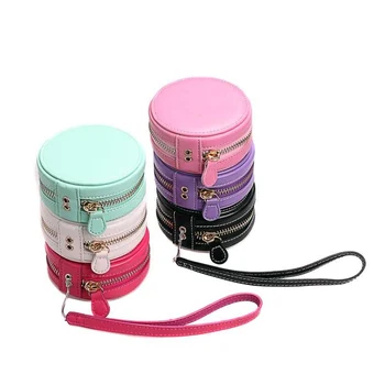 

Colorful Circle Camera Bag Cover Case For Casio TR-M10 TR Mini M10 Selfie shoot camera With Hand Strap