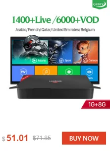 Leadcool Pro tv Box Android 8,1 с QHD tv IP tv подписка 1 год IP tv Франция арабский Бельгия Марокко Нидерланды IP tv