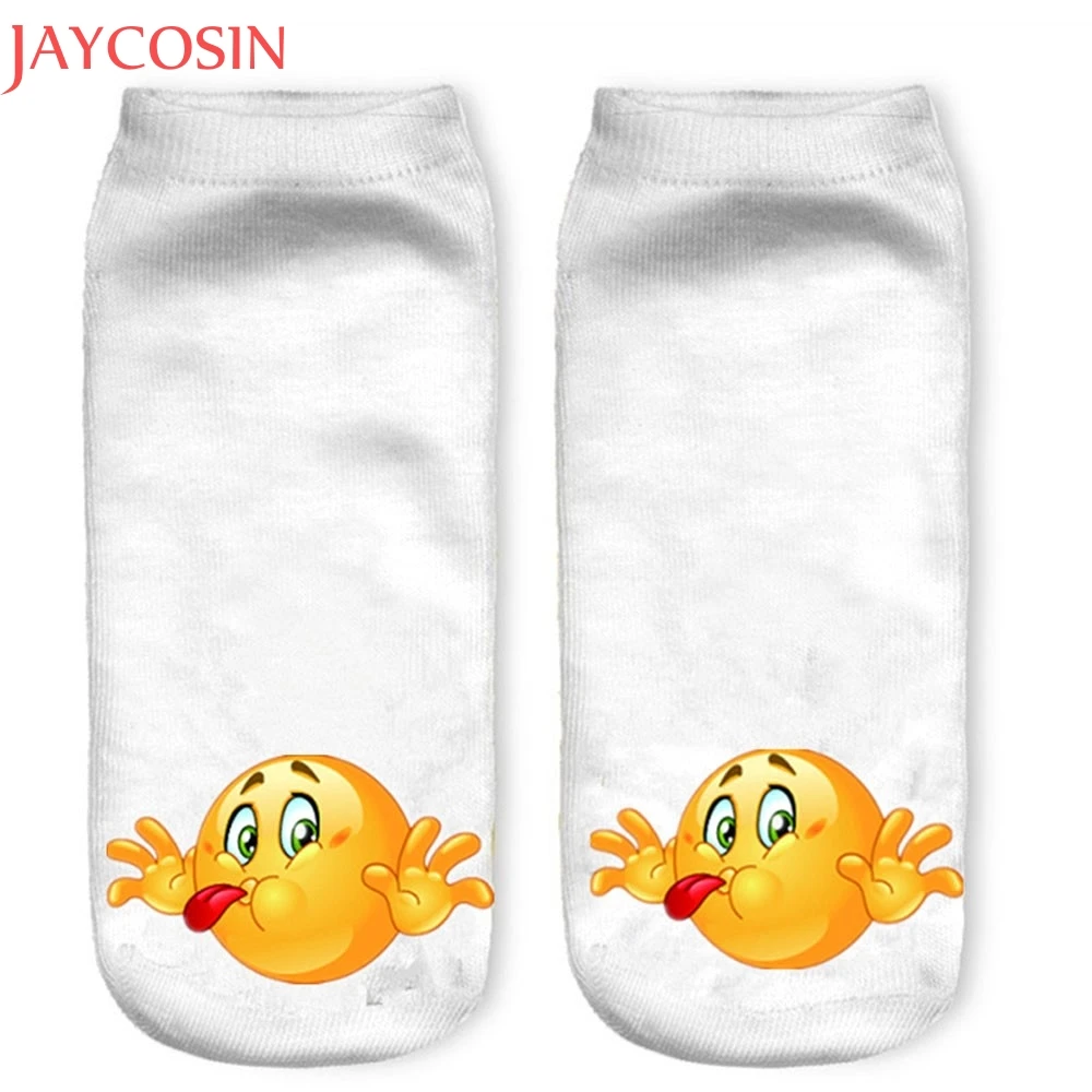 socks with smiley face on ankle
