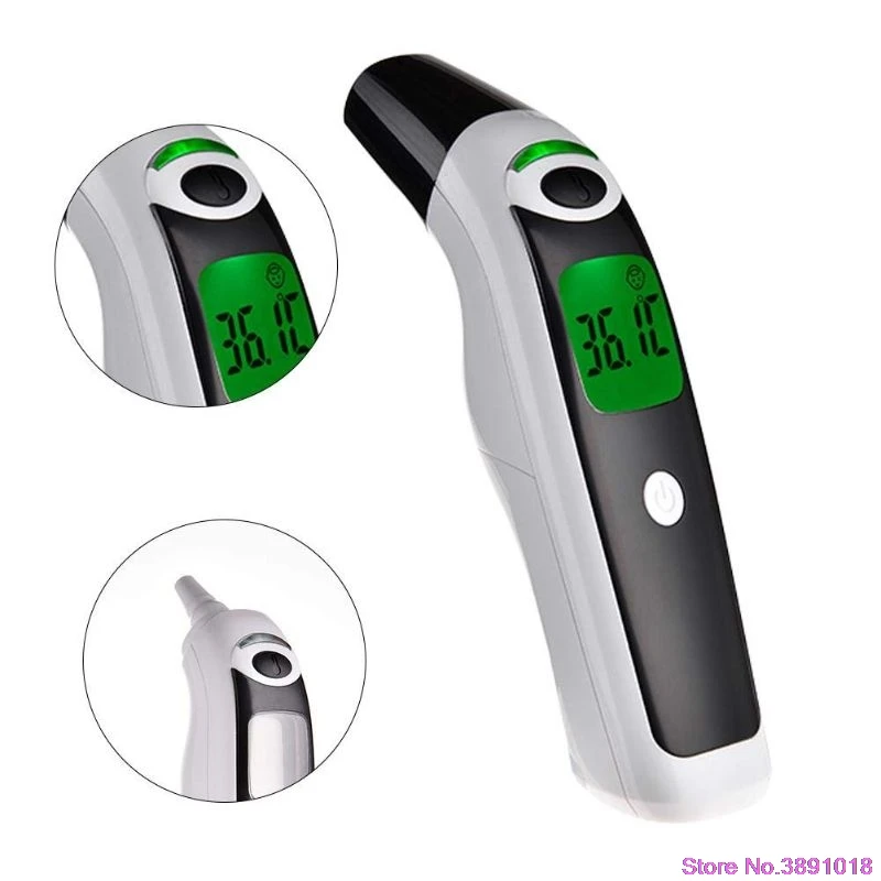 

New 3-in-1 Infrared Forehead and Ear Thermometer Baby Children Adults Body Thermometer Digital Medical