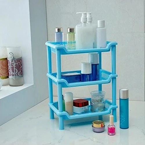 

3 Layer Contracted Bathroom Kitchen Corner Shelf Cabinet Organizer Storage Rack