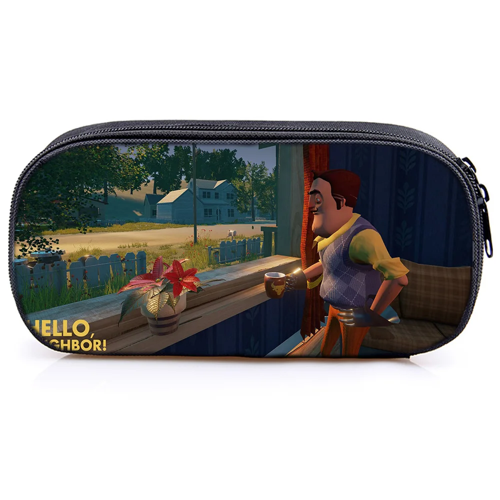Милый чехол для карандашей Hello Neighbor Kids модный новый высококачественный милый