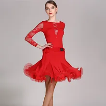 lace latin dance costumes for women latino dress dance latin rumba dance dresses fringe women latin dress tango salsa top skirt