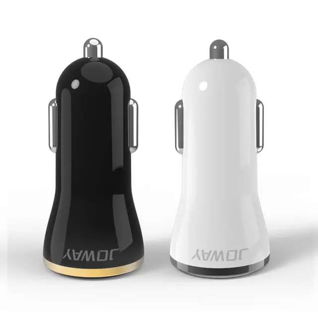 JOWAY 2 USB Output Car Charger 2.4A max(Real) Fast Charge For Iphone 6s 6 plus SE for Samsung S6 S5 S4 mobile phones tablets