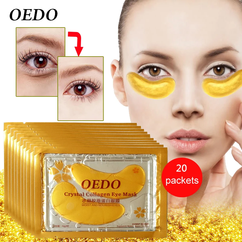 “ Máscara de Ouro Patch 40 Pcs = 20