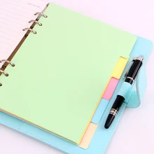 A5 A6 A7 Solid Color Page 6 Holes Inside Pages Planner Papers Cute Notebook Matching Stationery sitemap 6 xml hrefpage hrefhref page 7