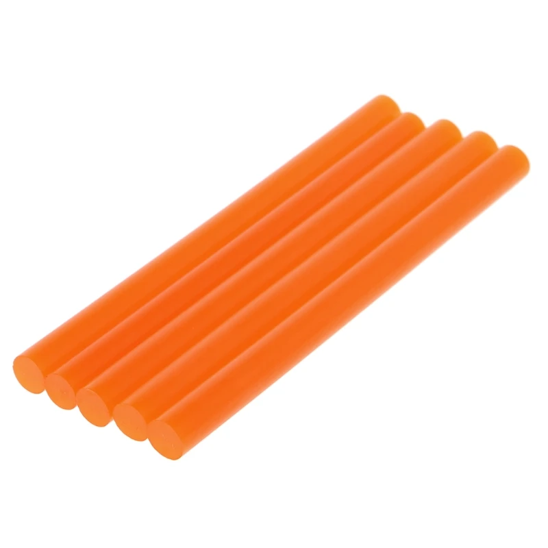 5 шт. клей-карандаш с термоплавким покрытием, цветной клей 7x100 мм для самостоятельного изготовления игрушек, инструмент для ремонта L29K