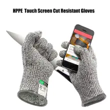 Анти-Резные Перчатки безопасные устойчивые к порезам ножестойкие проволочная металлическая сетка из нержавеющей стали кухонные мясники порезные защитные перчатки