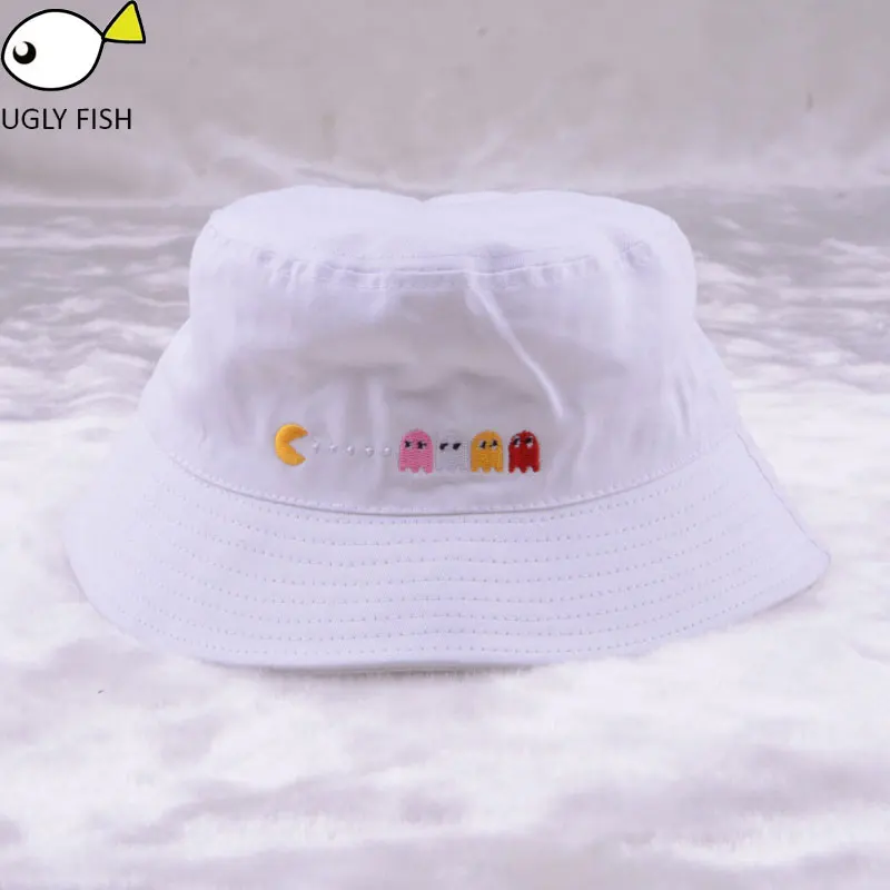 cute white hats