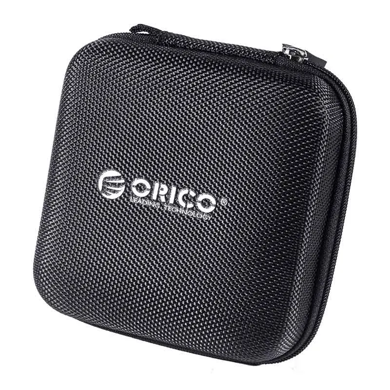 Чехол ORICO для наушников, сумка, жесткие аксессуары, сумка для хранения, органайзер для 2,5 дюймового жесткого диска, аксессуары для наушников, USB кабели - Цвет: PH-A1 Black