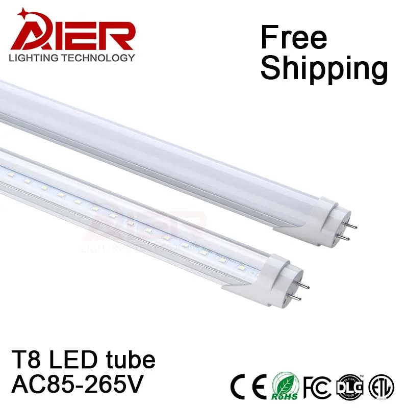 10 шт. Бесплатная доставка CE 1500 мм 25 Вт high lumen светодиодные трубки 5ft лампы