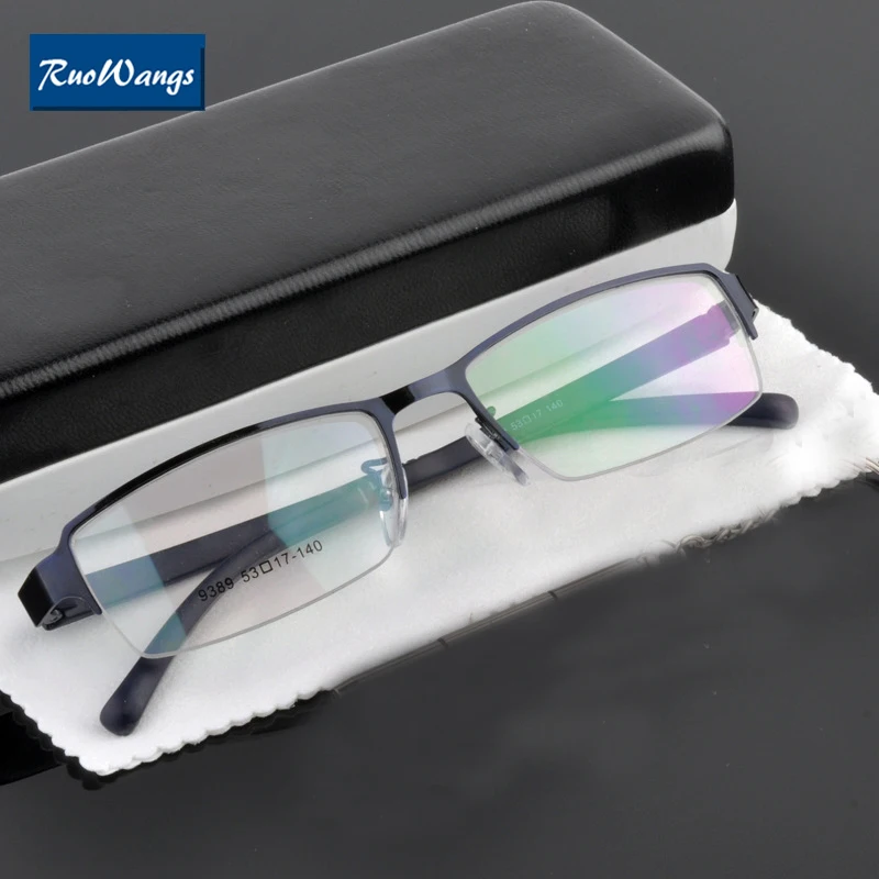 

RuoWangs eyeglasses men women brand frame glasses spectacle oculos de grau prescription frame eye glasses optical glass Myopia